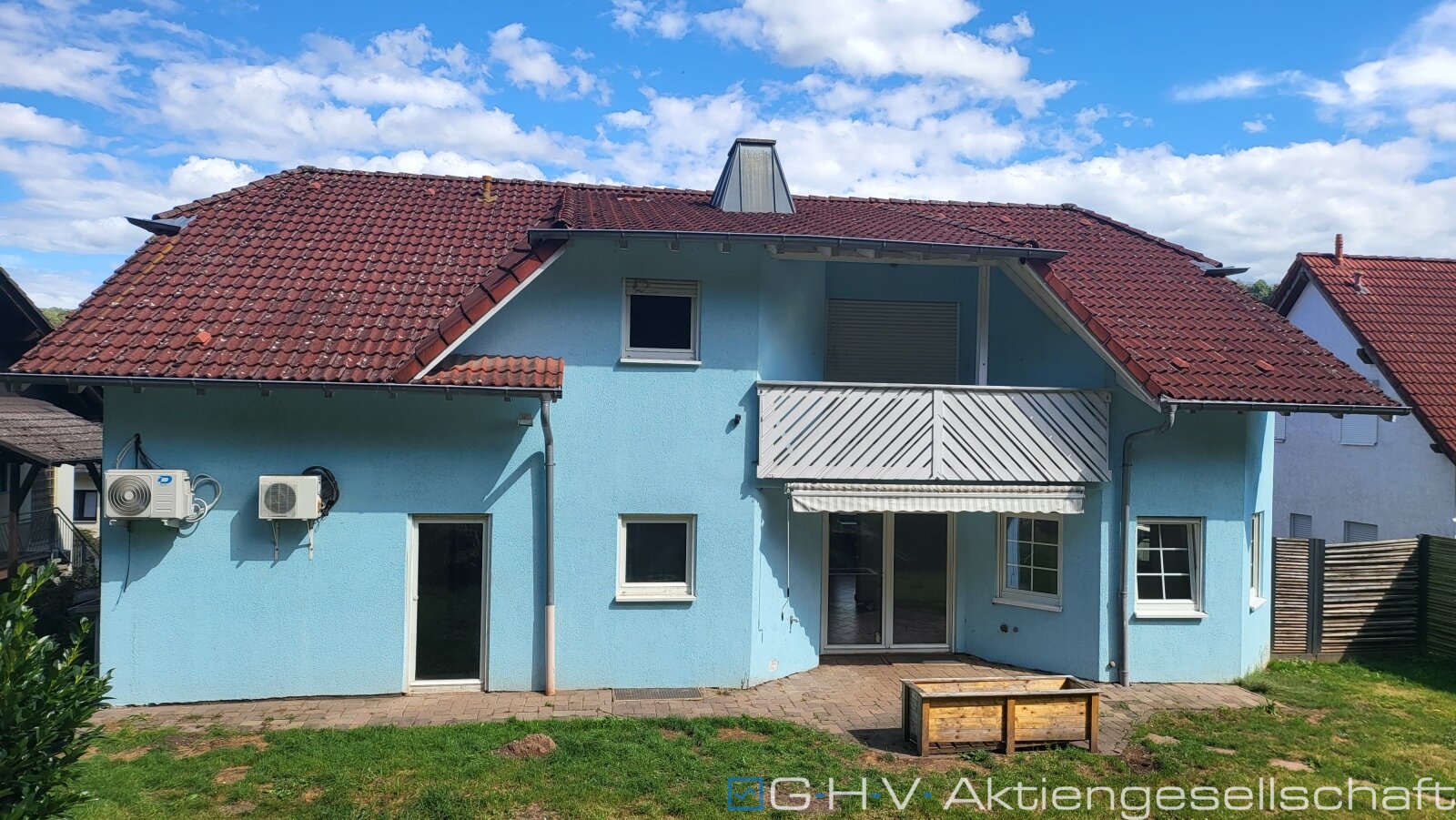 huge apartment in Oberarnbach 2Br, open living-room, 2 balconies