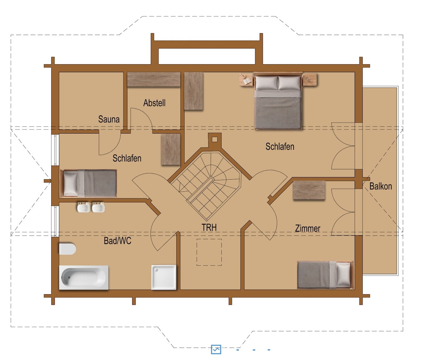 Grundriss DG