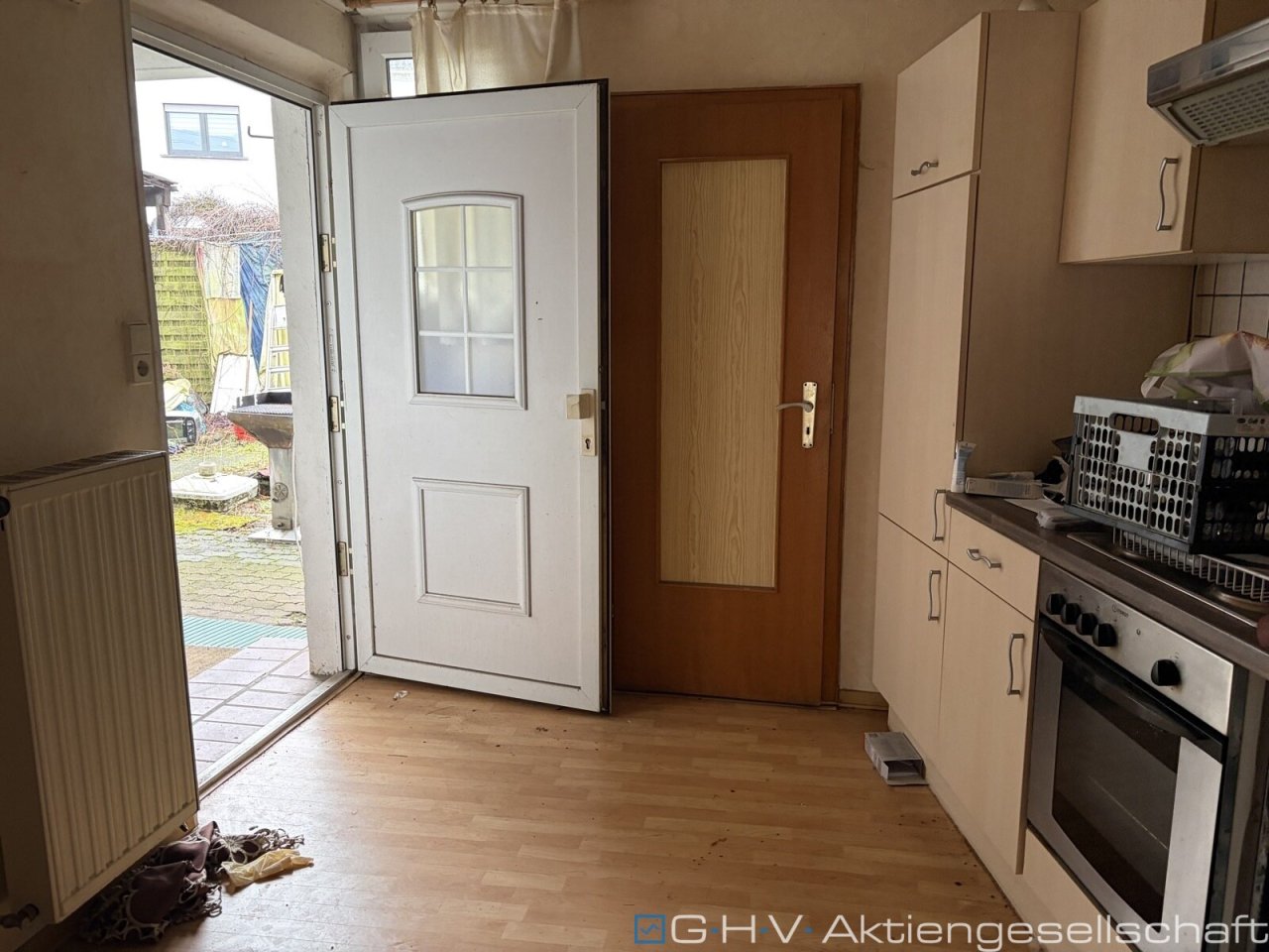 Wohnung rechts Kueche Wohnung rechts Kueche